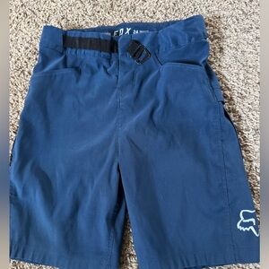Fox Men's Navy Athletic Shorts
